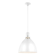 Biała lampa loftowa LED, Brynne - Feiss (flat white)