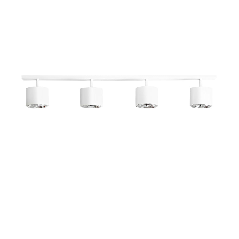 Biała lampa - spot sufitowa, plafon (regulowana, ustawna 4xAR111) Aldex (Bot)1046PL/L