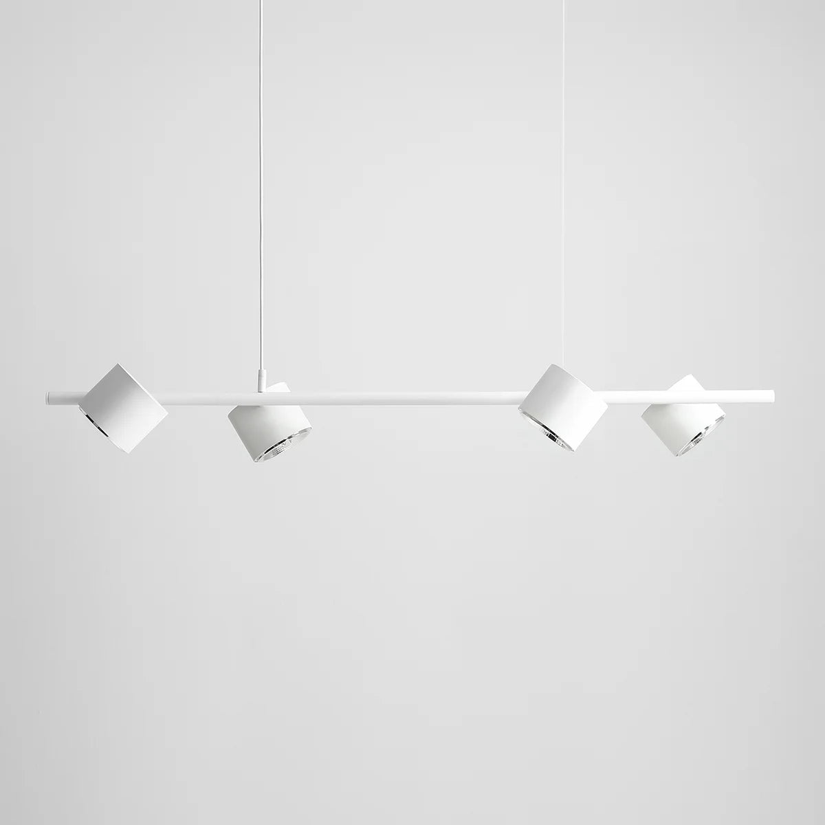 Biała lampa - spot wisząca Bot - Aldex (regulowana, ustawna 4xAR111) 1046L