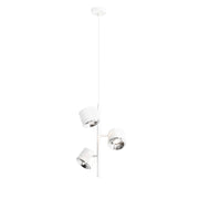 Biała lampa - spot wisząca (regulowana, ustawna 3xAR111) Aldex (Bot) 1046E