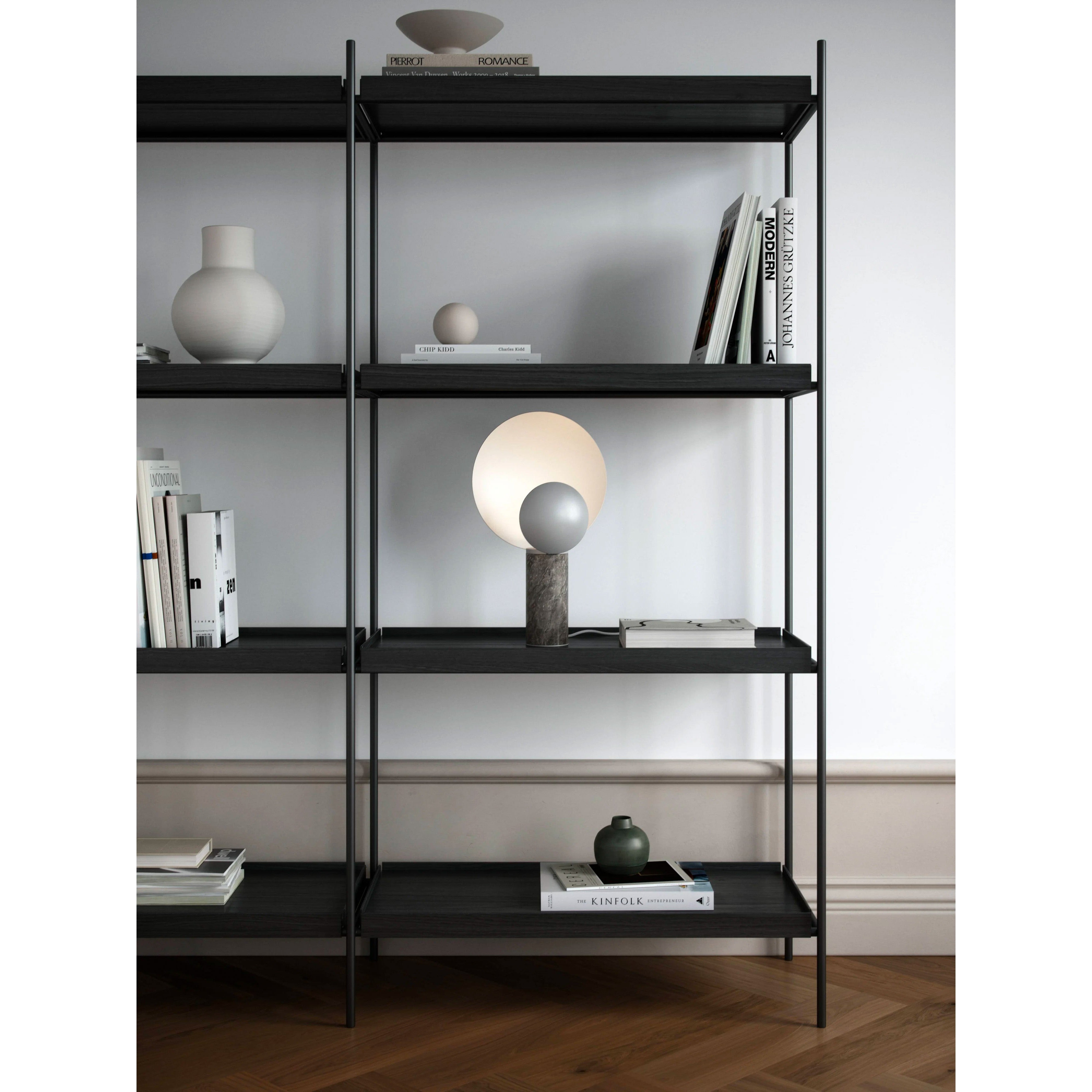 Cache | Lampa stołowa z marmurem szara | Matt Grey, Design For The People