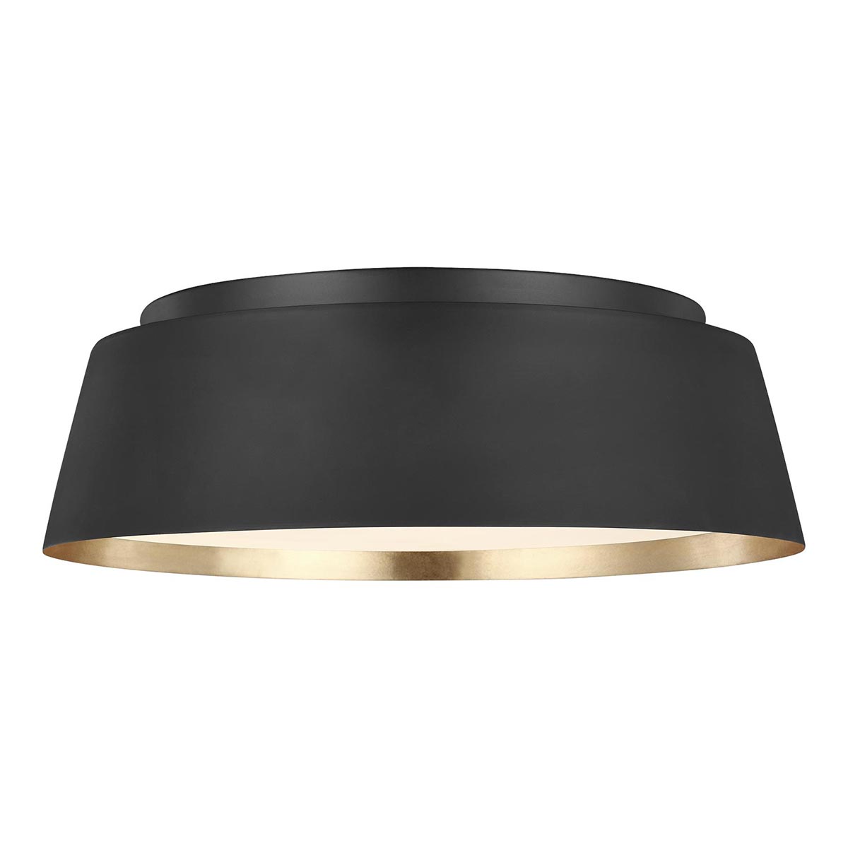 Czarna lampa sufitowa dobrze oświetlająca, metalowa do salonu kuchni 3xE14, Feiss (Asher)