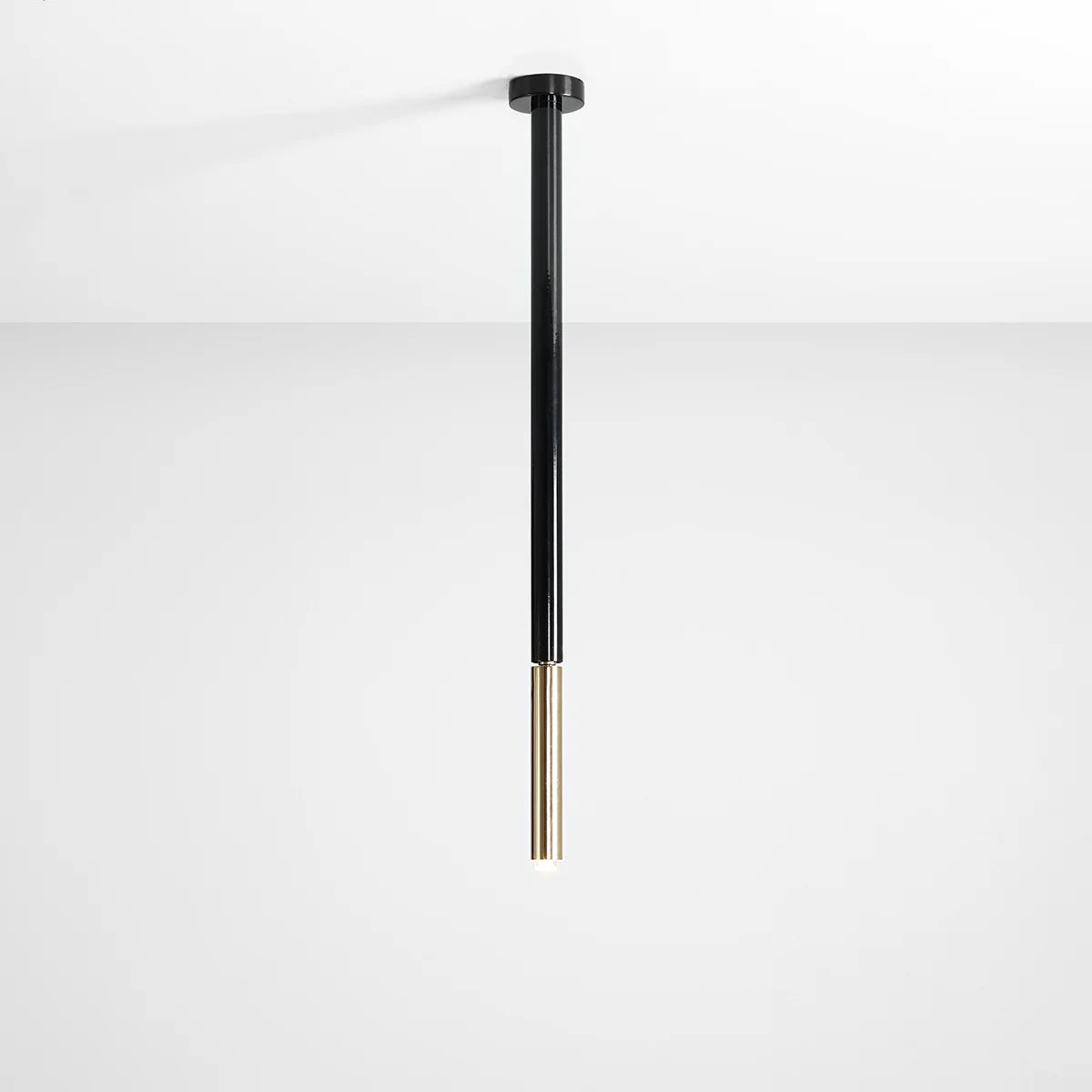 Czarna rurka spot 54cm, nowoczesna lampa sufitowa 1xG9, Aldex (stick) 1067PL/G1M
