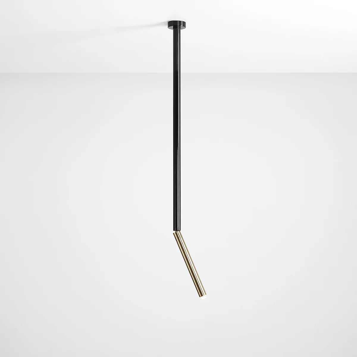 Czarna rurka spot 81cm, nowoczesna lampa sufitowa 1xG9, Aldex (stick)1067PL/G1L