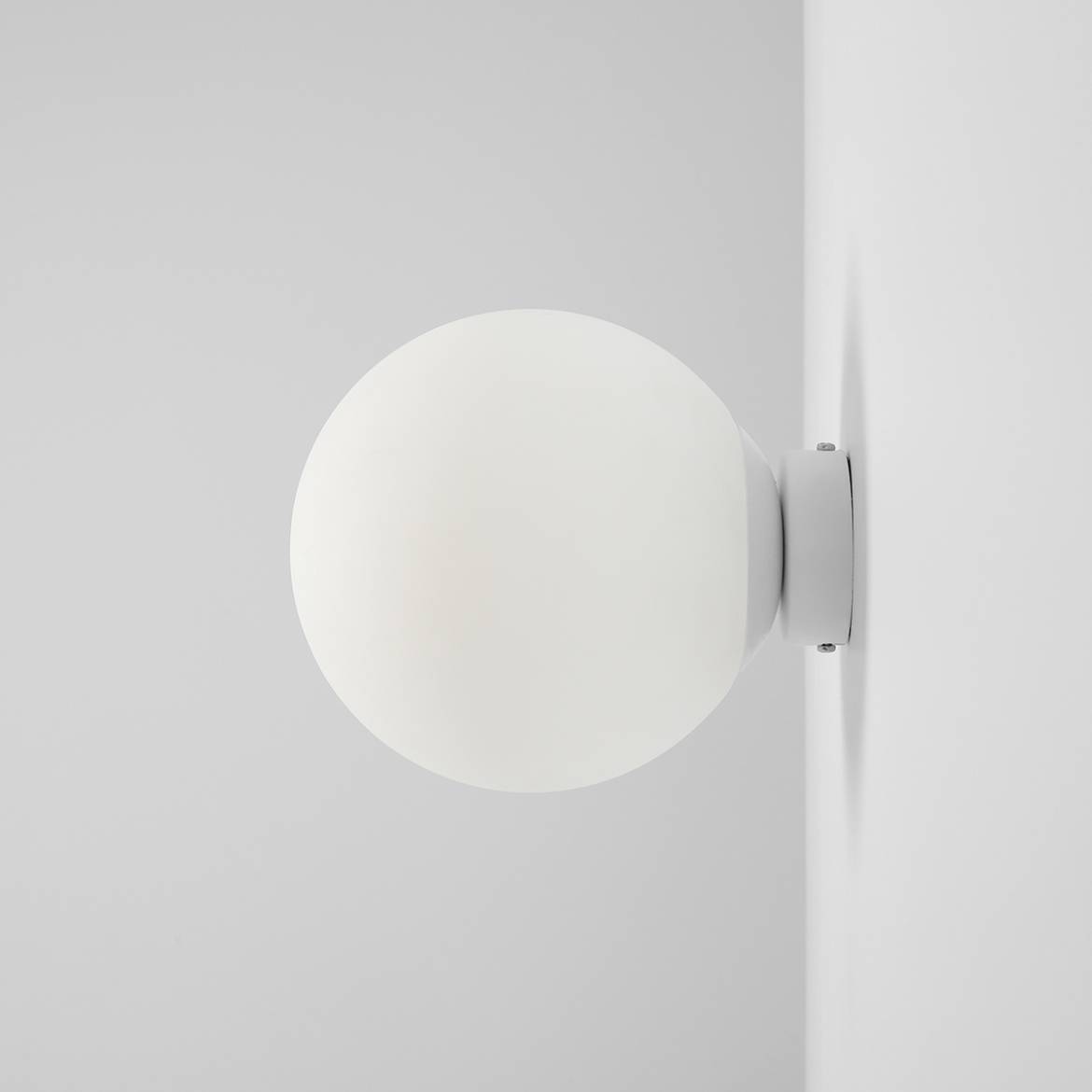 Czarny nowoczesny kinkiet Ball - Czarny/Biały - Aldex 1076C1