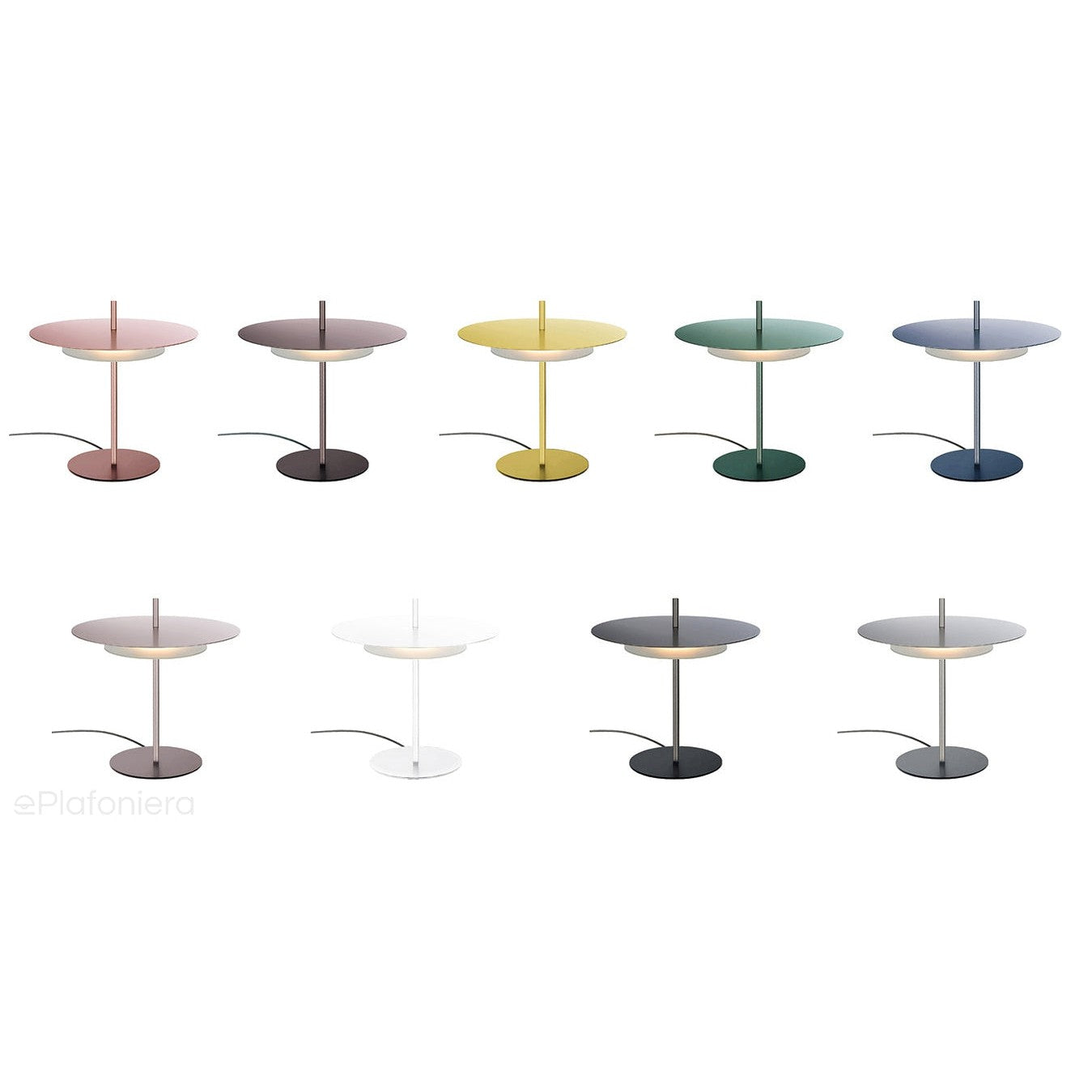 Designerska lampa stołowa Aeroplan Table ze ściemniaczem - Loftlight (różne kolory)