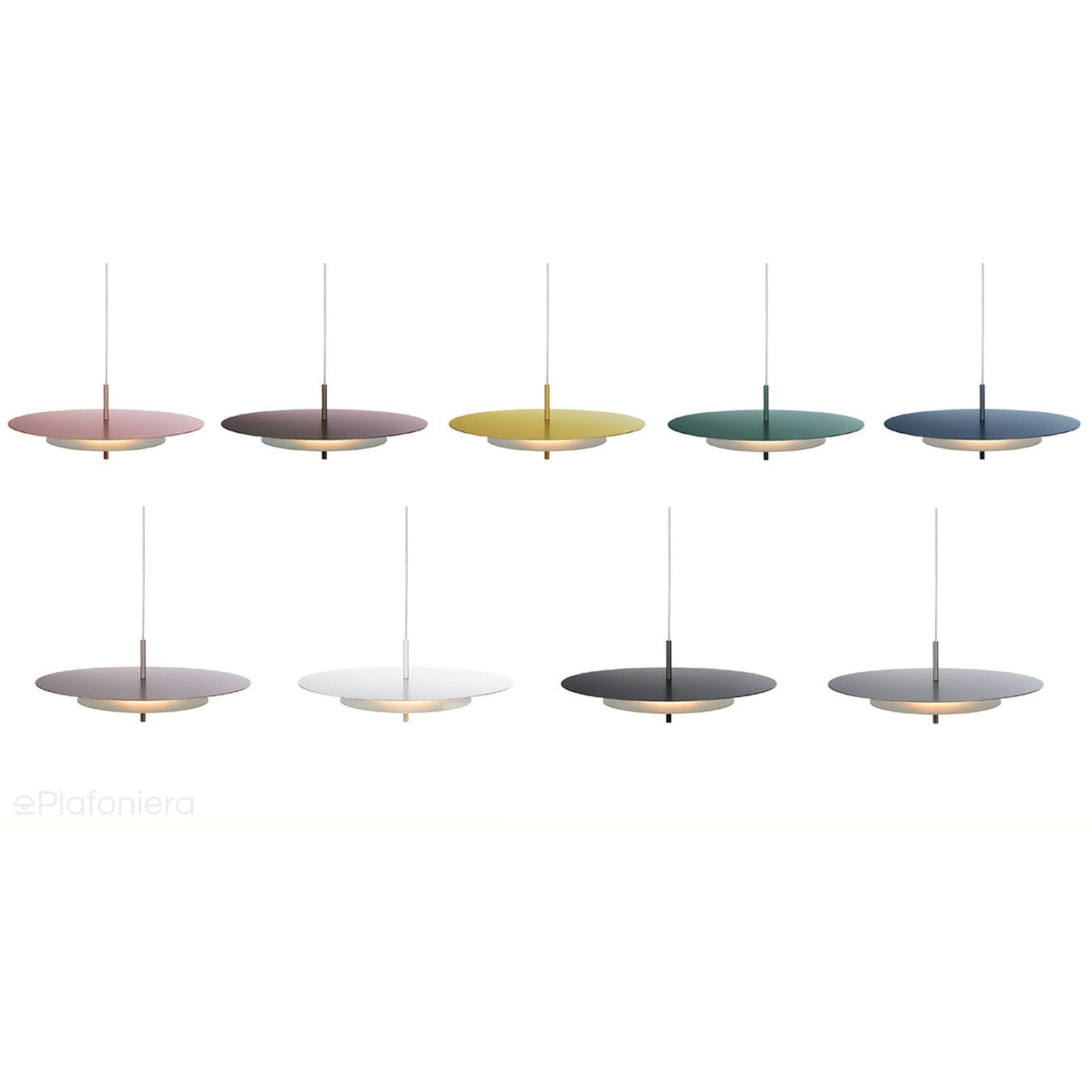Designerska lampa wisząca Aeroplan 47cm, Loftlight dostępne różne kolory