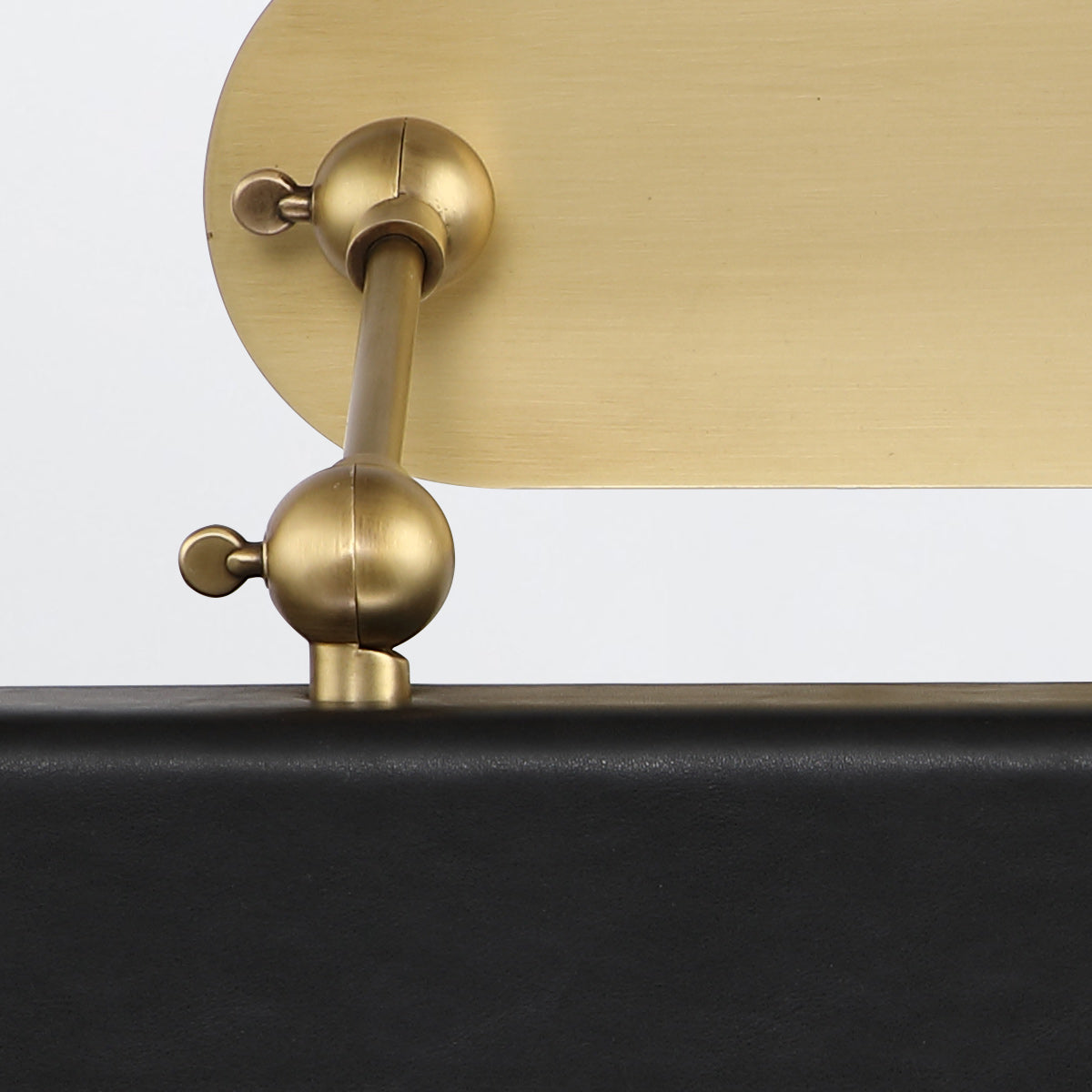 Duża obrazówka LED Valise Picture - Vintage mosiądz, skóra smokingowa, Alora - ePlafoniera.pl