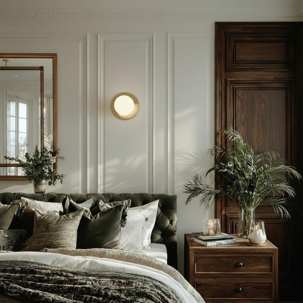 Kinkiet kula mosiądz - Borra A, Ummo