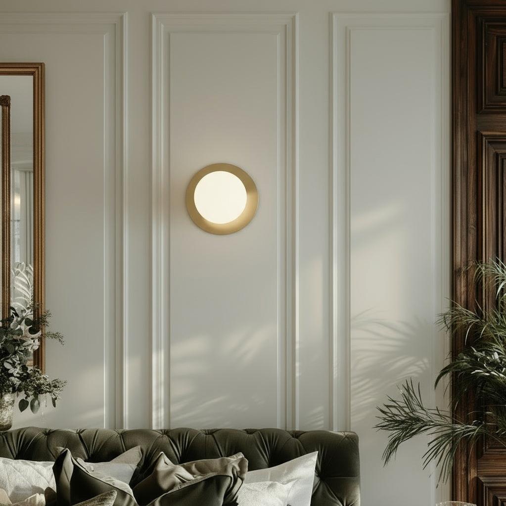 Kinkiet kula mosiądz - Borra A, Ummo