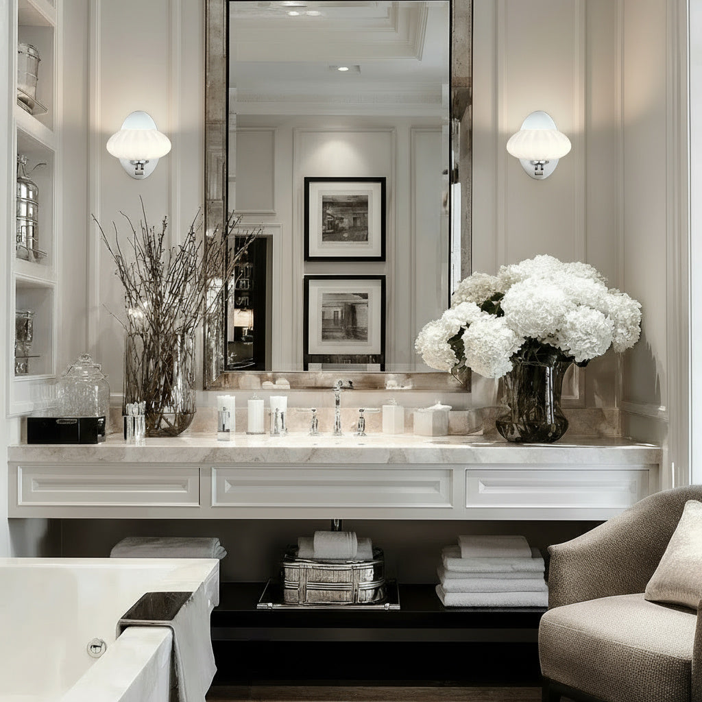 Nowoczesny kinkiet Pim - Polerowany chrom