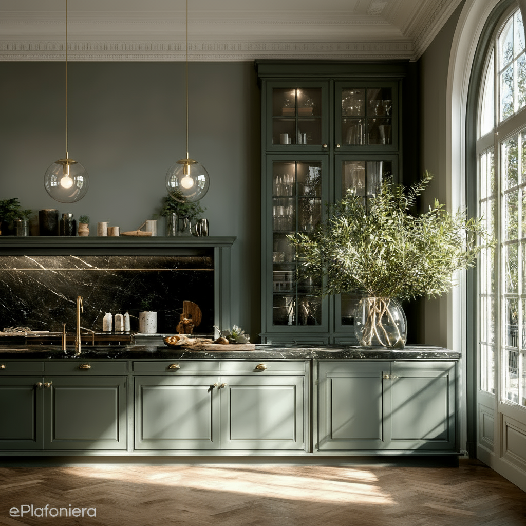 Szklana lampa wisząca, pojedyncza przezroczysta kula 1xE27 (złote zawiesie) Aldex (Globus) 562G10