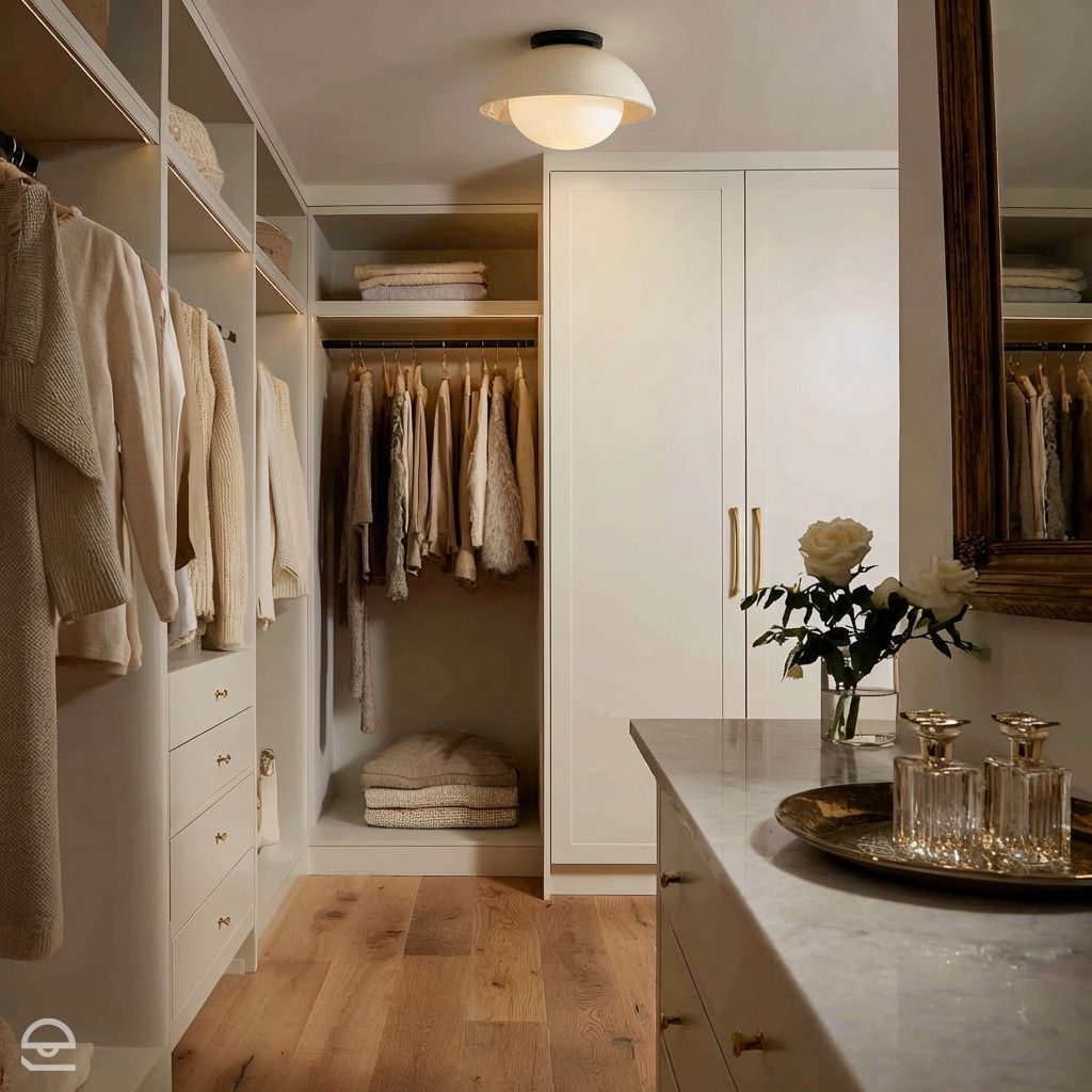 Glaze – plafon ceramiczny pojedynczy, kość słoniowa