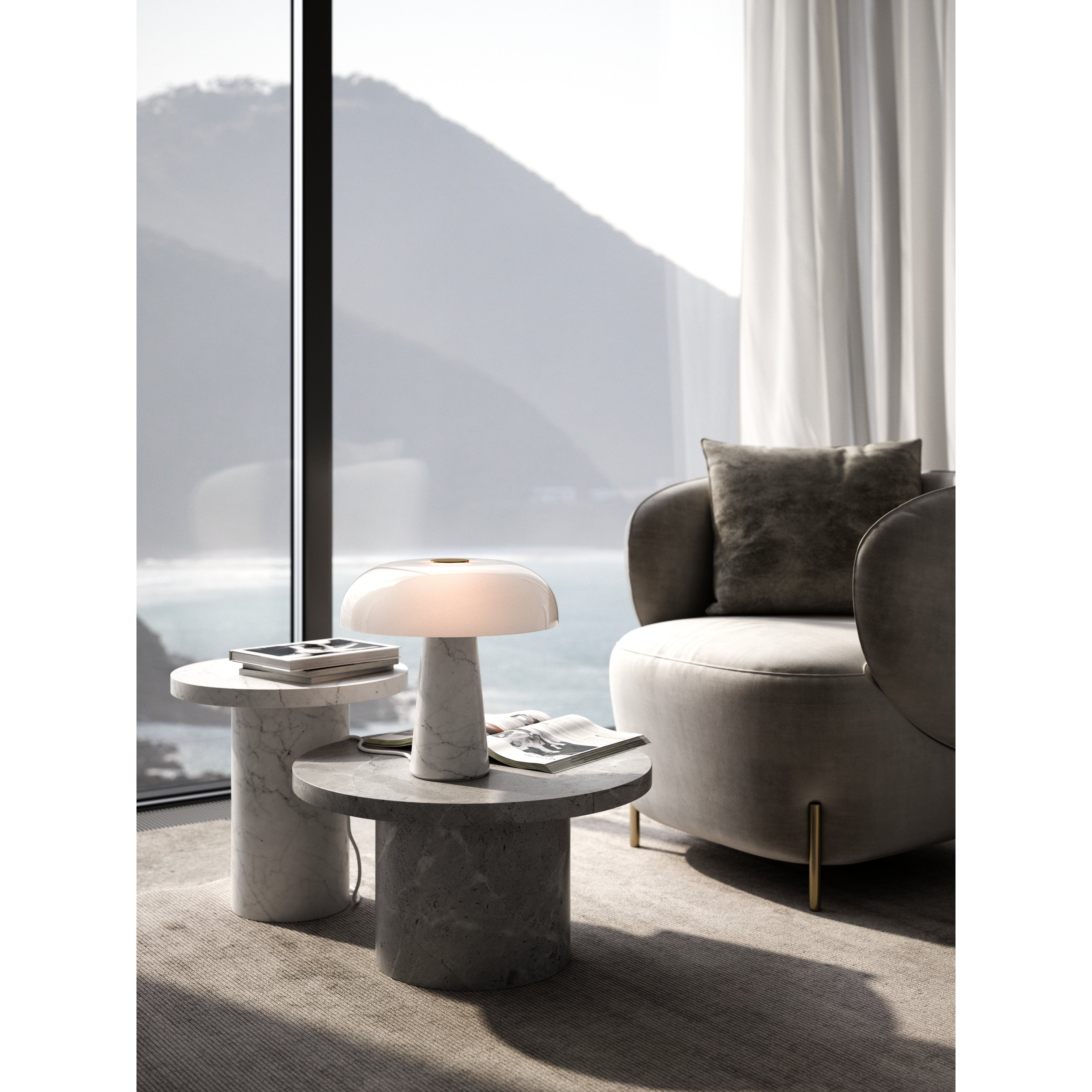 Glossy | Table Lamp | Opal White, Design For The People - ePlafoniera