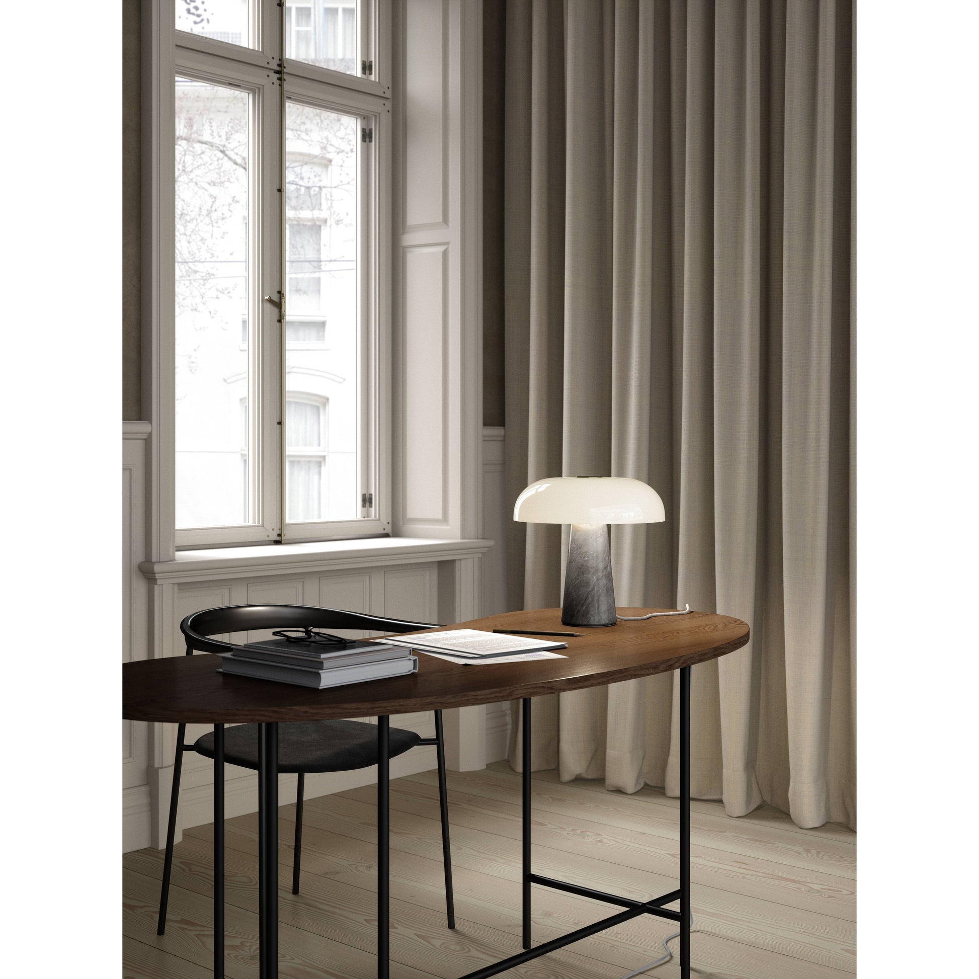 Glossy | Table Lamp | Grey, Design For The People - ePlafoniera.pl