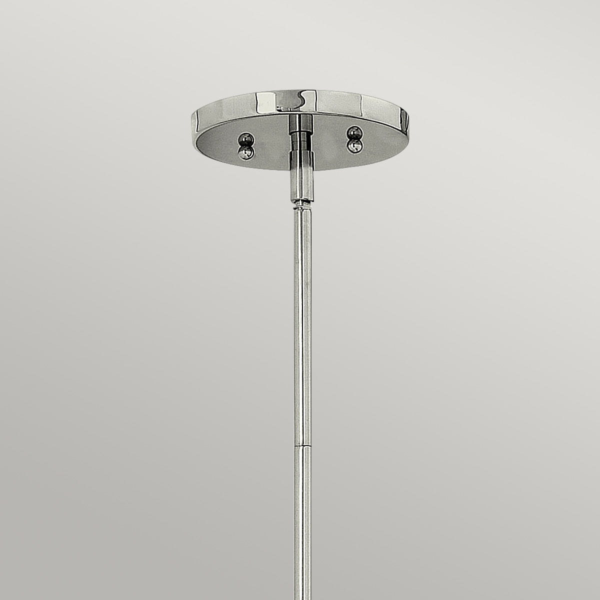 Zelda Mini – lampa wisząca ze szkłem trawionym, polerowany nikiel Ø12