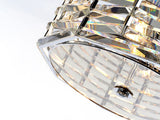 Lampa kryształowa Shoal - Elstead 48cm do kuchni / salonu / sypialni (4xE27)