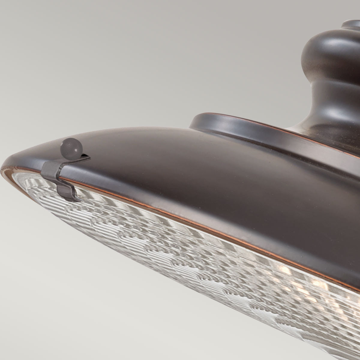 Industrialna lampa wisząca Redding do domu i ogrodu z IP44 - Feiss (30cm / 1xE27)