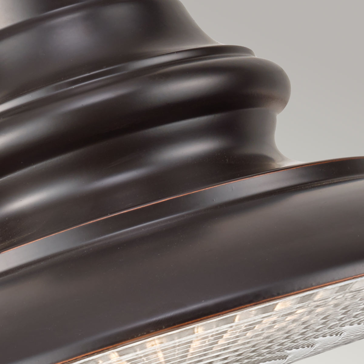 Industrialna lampa wisząca Redding do domu i ogrodu z IP44 - Feiss (30cm / 1xE27)