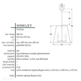 Industrialna (metalowa klatka-brąz) lampa wisząca 4xE14,do salonu kuchni, Hinkley (Fulton)