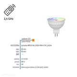 Inteligentna żarówka MR16 4W, RGB+WW+CW 2,4GHz - AKCESORIA systemu 12V LED Polned (8814402)