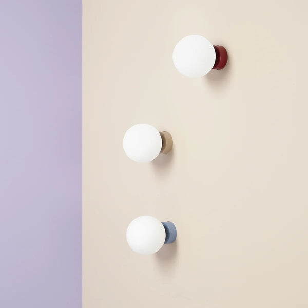 Kinkiet Ball Colours - Aldex (Red Wine, Lilac, Beige, Dusty Blue, Mustard, Pistachio, Coral)