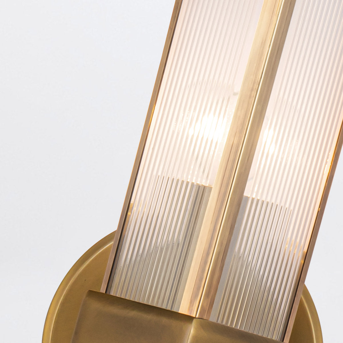 Kinkiet Cairo - 2 źródła światła - Vintage mosiądz, Alora - ePlafoniera.pl