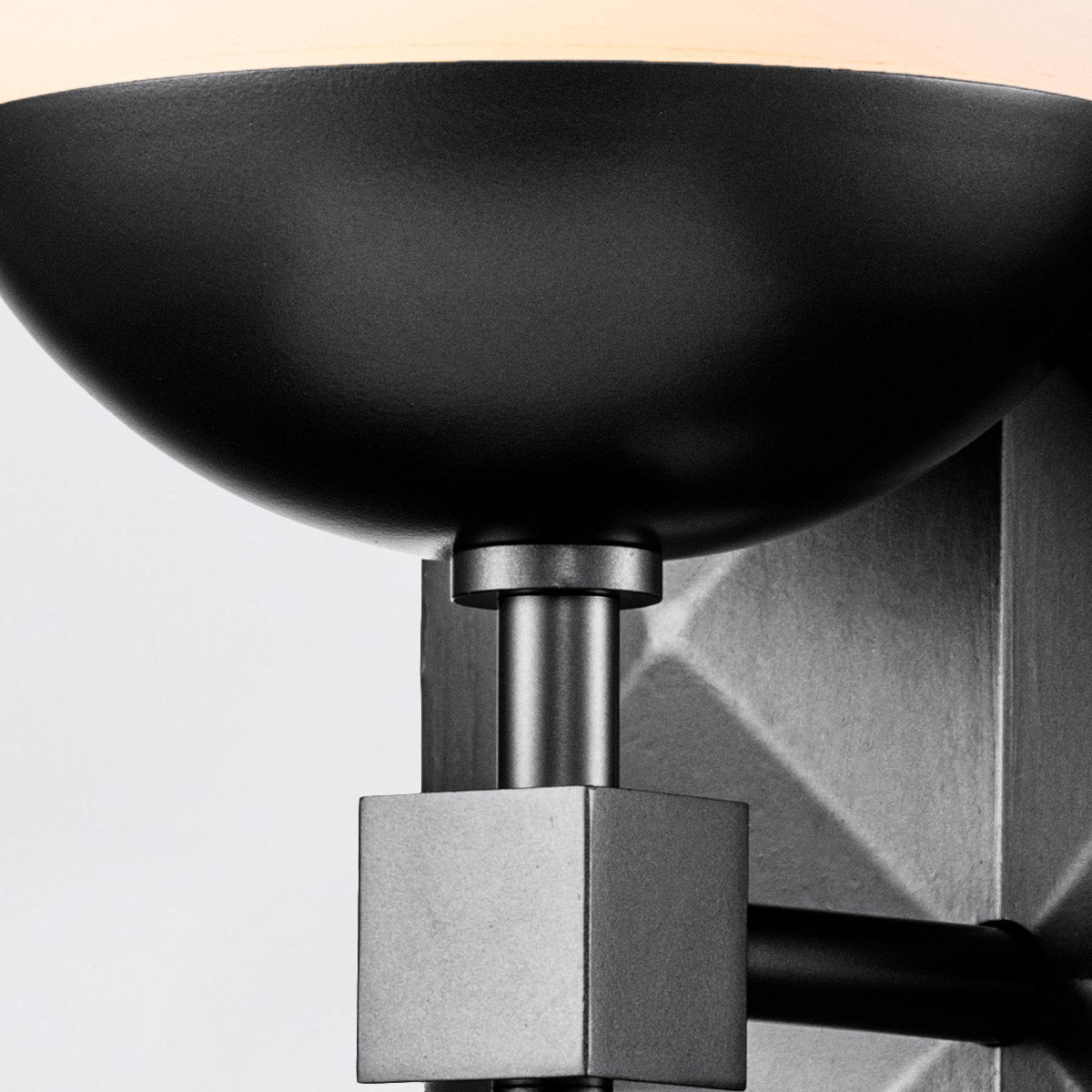 Kinkiet Deco - 1 źródło światła - Czarny, Quintiesse - ePlafoniera.pl