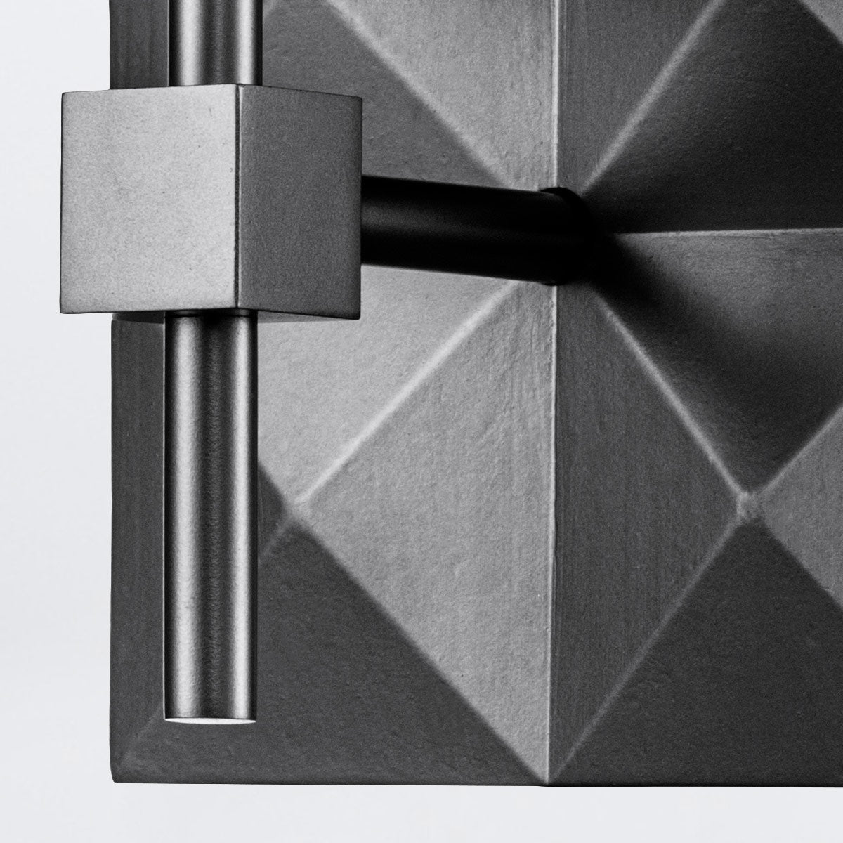 Kinkiet Deco - 1 źródło światła - Czarny, Quintiesse - ePlafoniera.pl