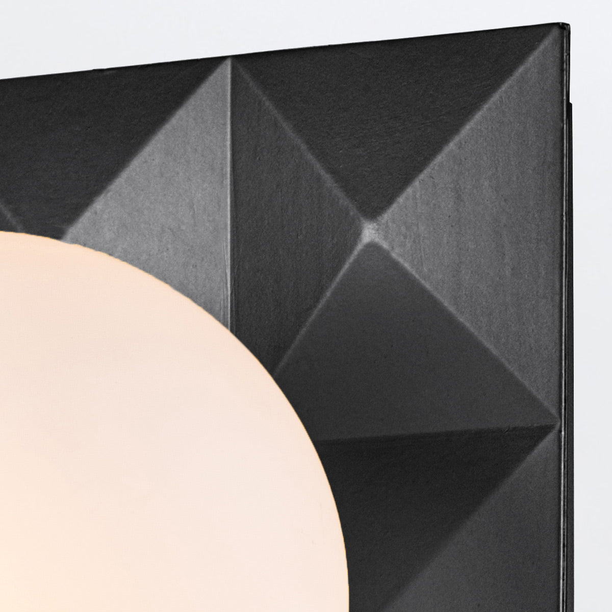 Kinkiet Deco - 1 źródło światła - Czarny, Quintiesse - ePlafoniera.pl