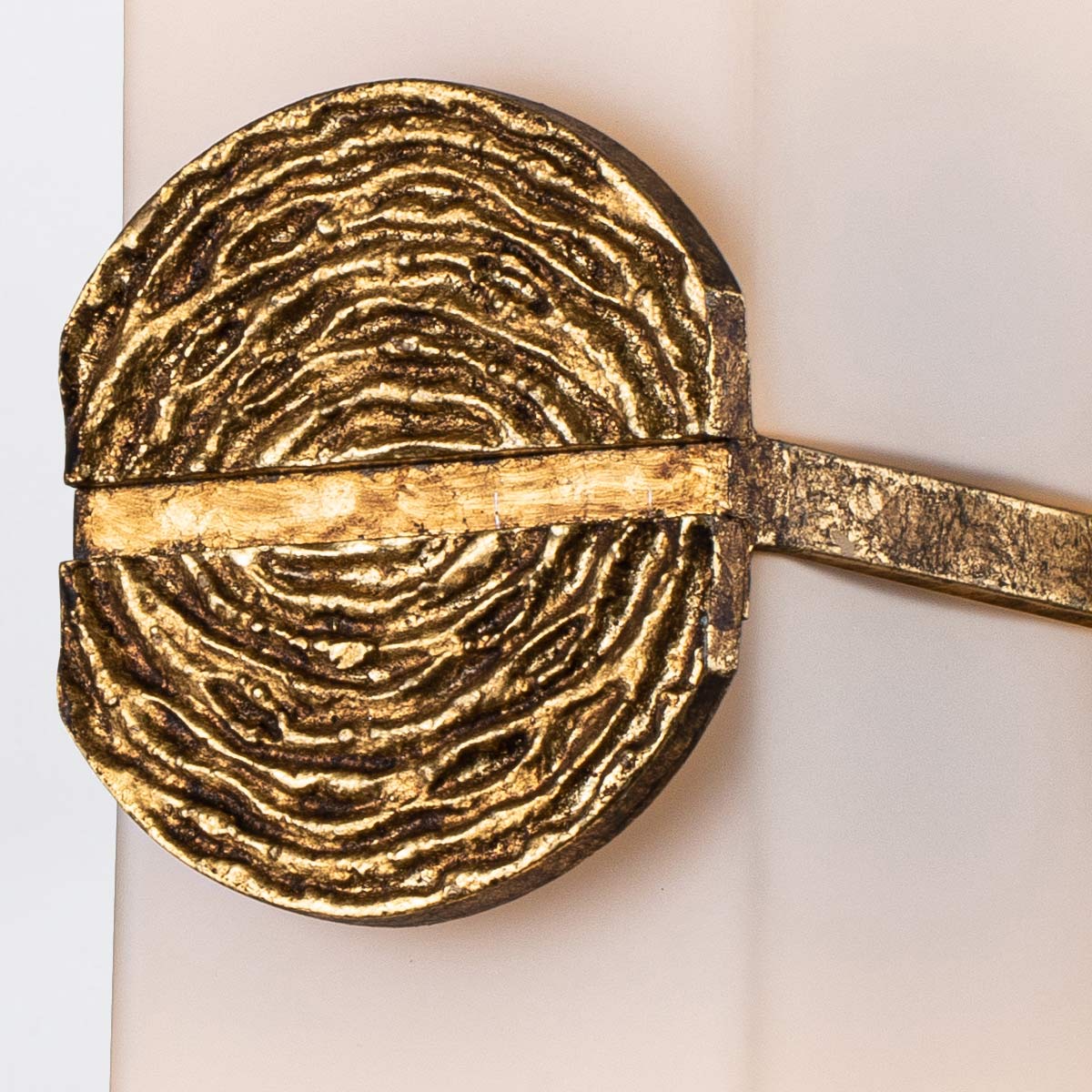 Kinkiet Elan - 2 źródła światła - Płatkowe złoto, Quintiesse - ePlafoniera.pl