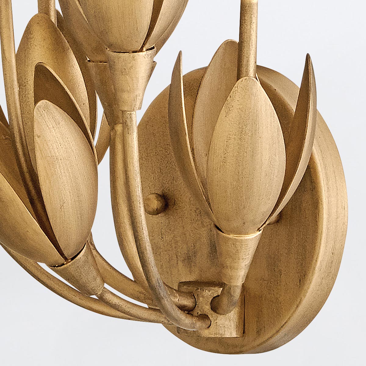 Kinkiet Flora - 3 źródła światła - Oksydowane złoto, Hinkley - ePlafoniera.pl