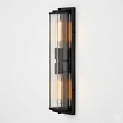 Kinkiet Henri - 2 źródła światła - Oksydowana czerń, Hinkley