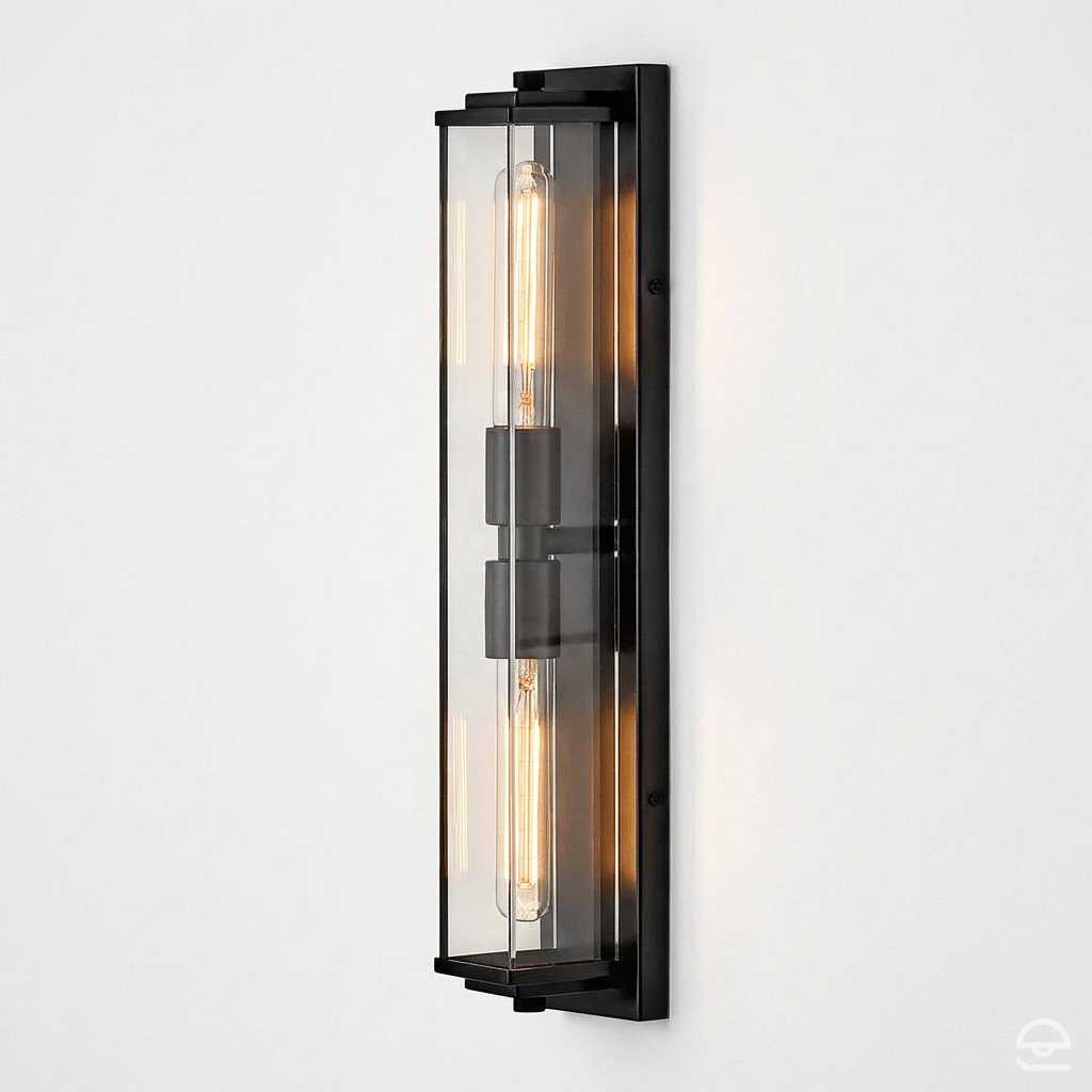 Kinkiet Henri - 2 źródła światła - Oksydowana czerń, Hinkley