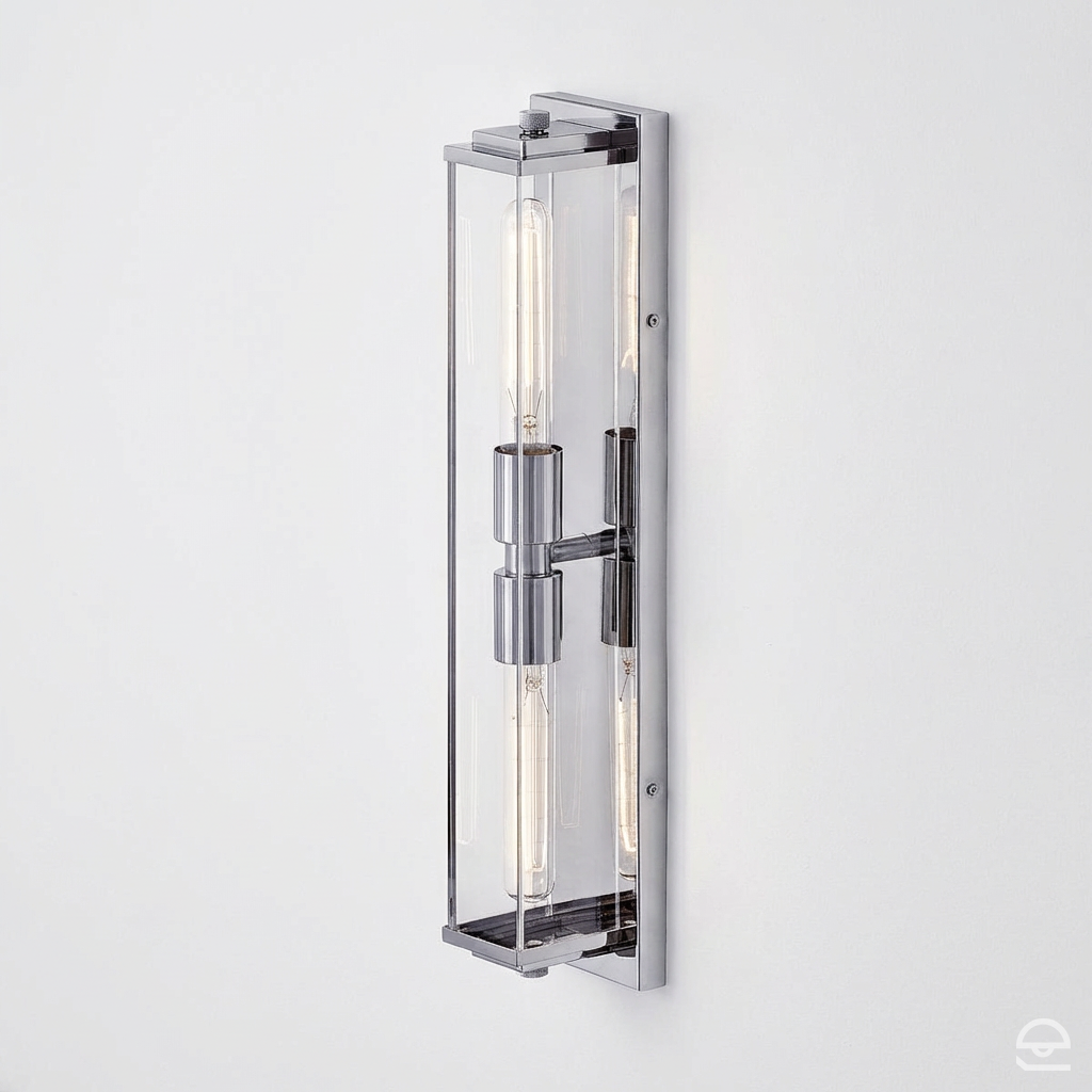 Kinkiet Henri - 2 źródła światła - Polerowany chrom, Hinkley