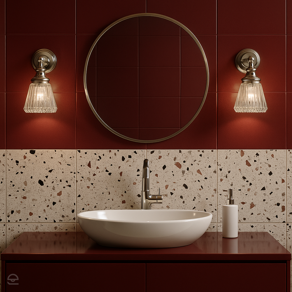 Kinkiet chrom LED IP44 do łazienki - Keynes