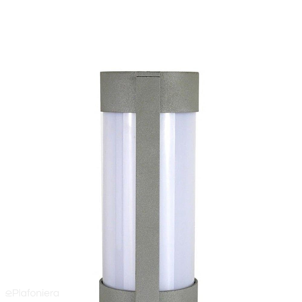 Kinkiet - lampa ogrodowa zewnętrzna ścienna (czarna/szara) (1x E27) SU-MA (Elis)