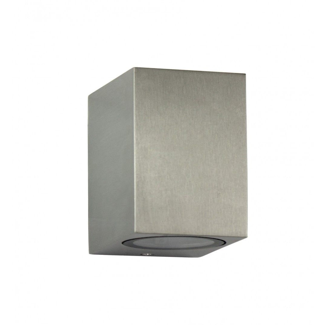 Kinkiet na ścianę zewnętrzny 8cm (Mini 5001), lampa ogrodowa (grafit/szary) (1x GU10) SU-MA