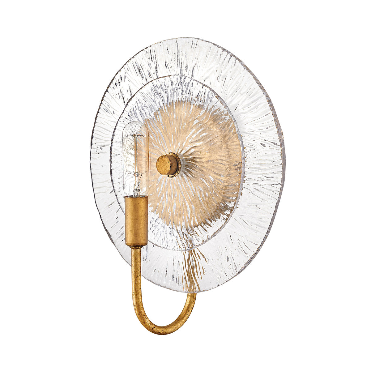 Kinkiet Rene - 1 źródło światła - Przecierany mosiądz, Hinkley - ePlafoniera.pl