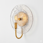 Kinkiet Rene - 1 źródło światła - Przecierany mosiądz, Hinkley