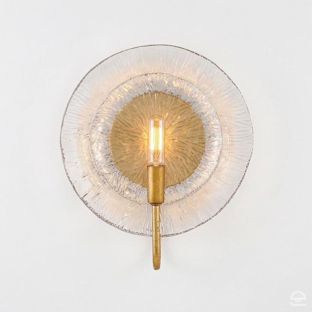 Kinkiet Rene - 1 źródło światła - Przecierany mosiądz, Hinkley