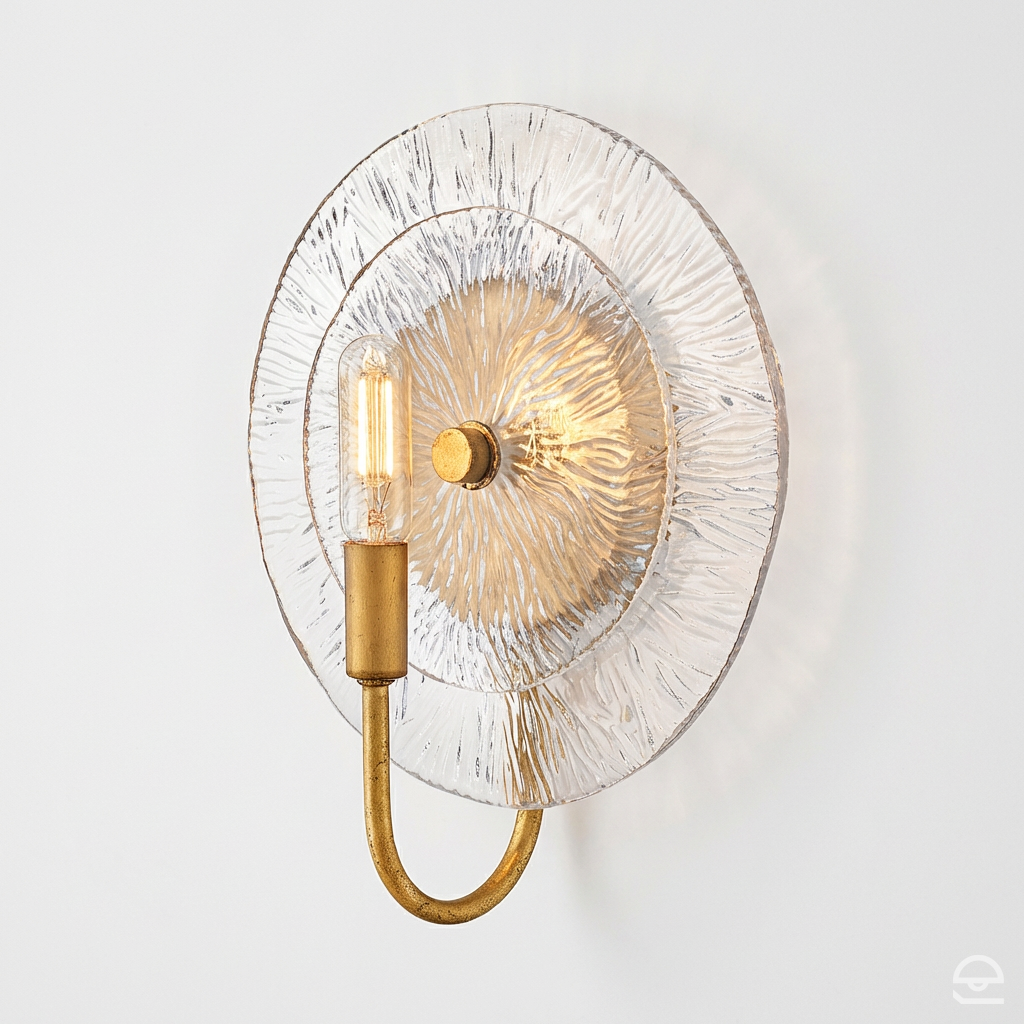 Kinkiet Rene - 1 źródło światła - Przecierany mosiądz, Hinkley