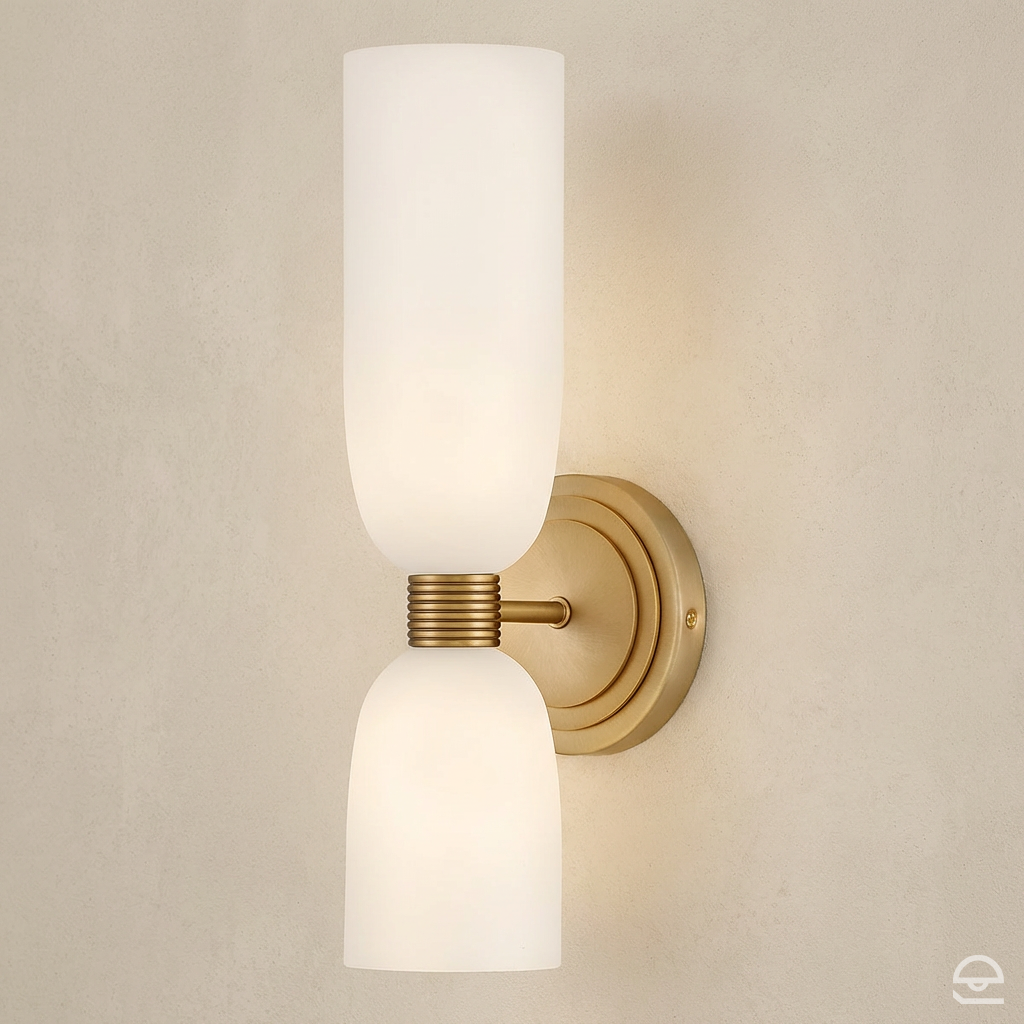 Kinkiet Tallulah - 2 źródła światła - Lakierowany mosiądz, Hinkley