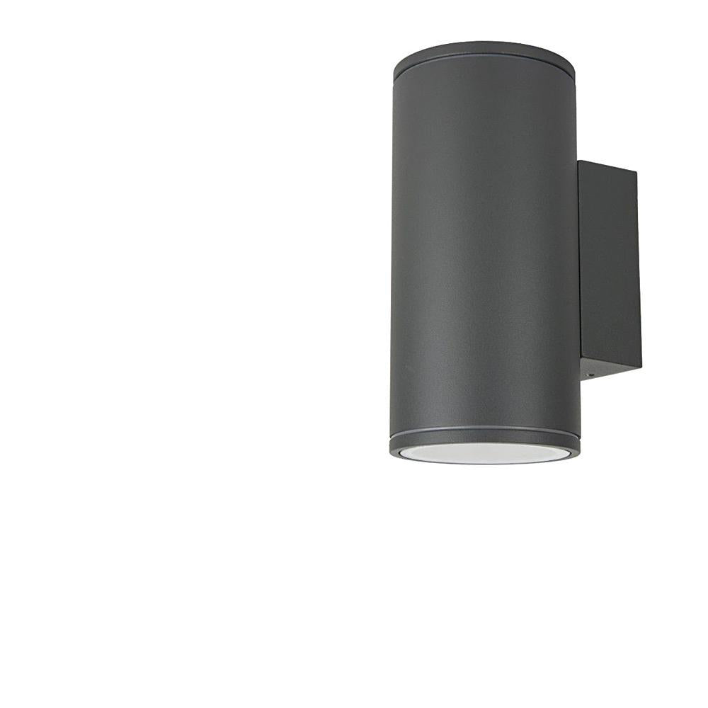 Kinkiet zewnętrzny grafit (tuba spot 19cm, 2x GU10) lampa na zewnątrz, SU-MA (Midi) 1457