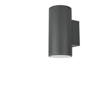Kinkiet zewnętrzny grafit (tuba spot 19cm, 2x GU10) lampa na zewnątrz, SU-MA (Midi) 1457