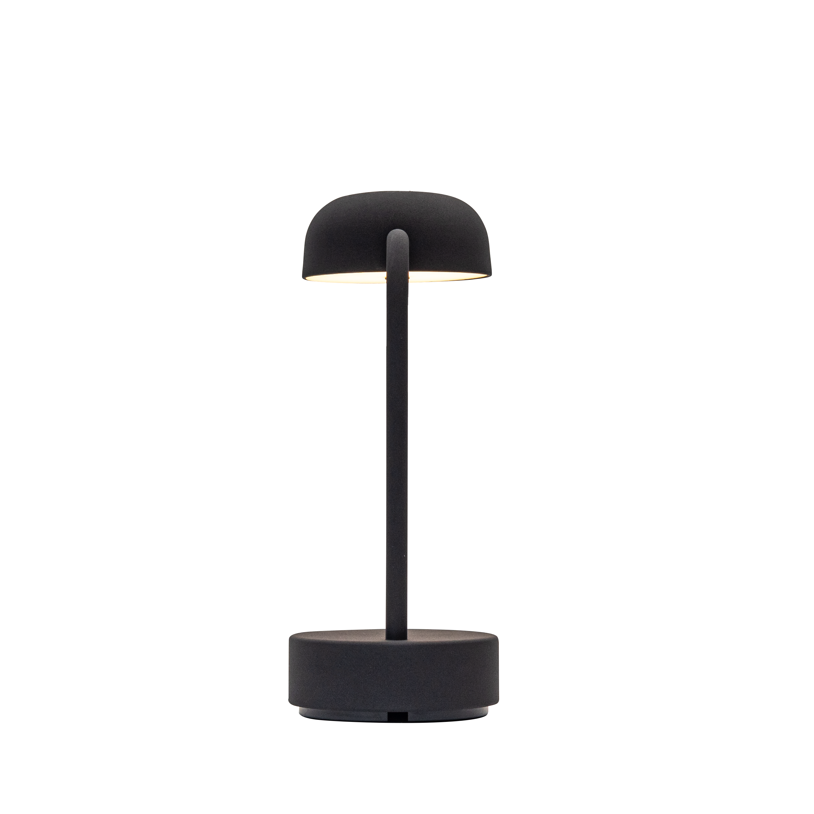 Kooduu bezprzewodowa lampa biurkowa Fokus Anthracite