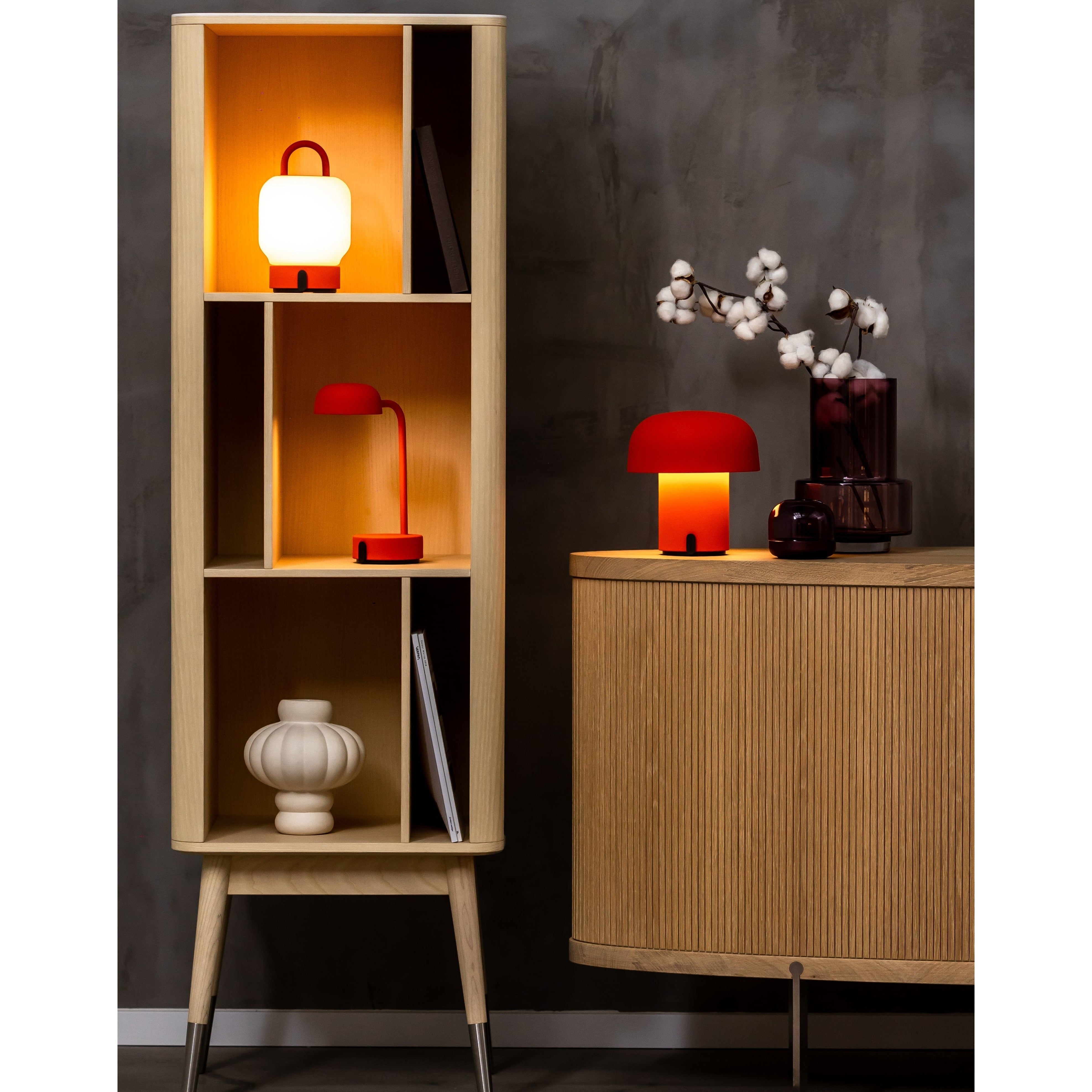 Kooduu bezprzewodowa lampa biurkowa Fokus Orange