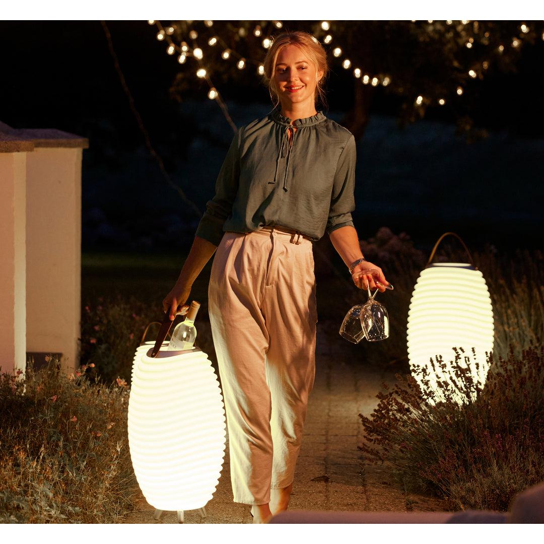 Kooduu - Przenośna lampa LED Synergy 50 / cooler z głośnikiem Bluetooth