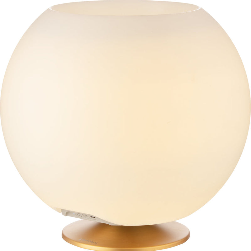 Kooduu Sphere lampa LED cooler z głośnikiem Bluetooth (Brass)