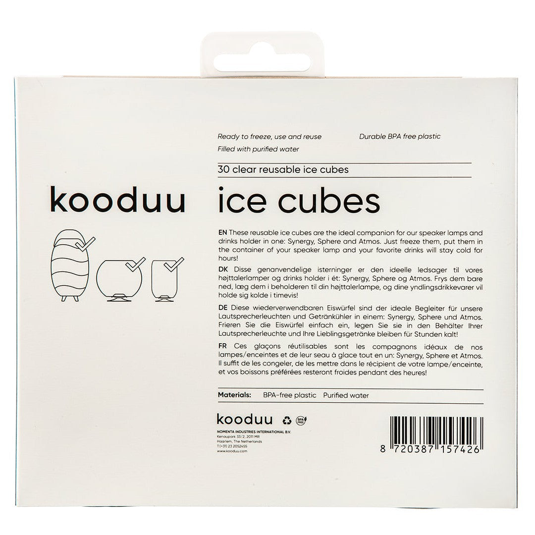 Kooduu - Wielokrotnego użytku kostki lodu do coolerów